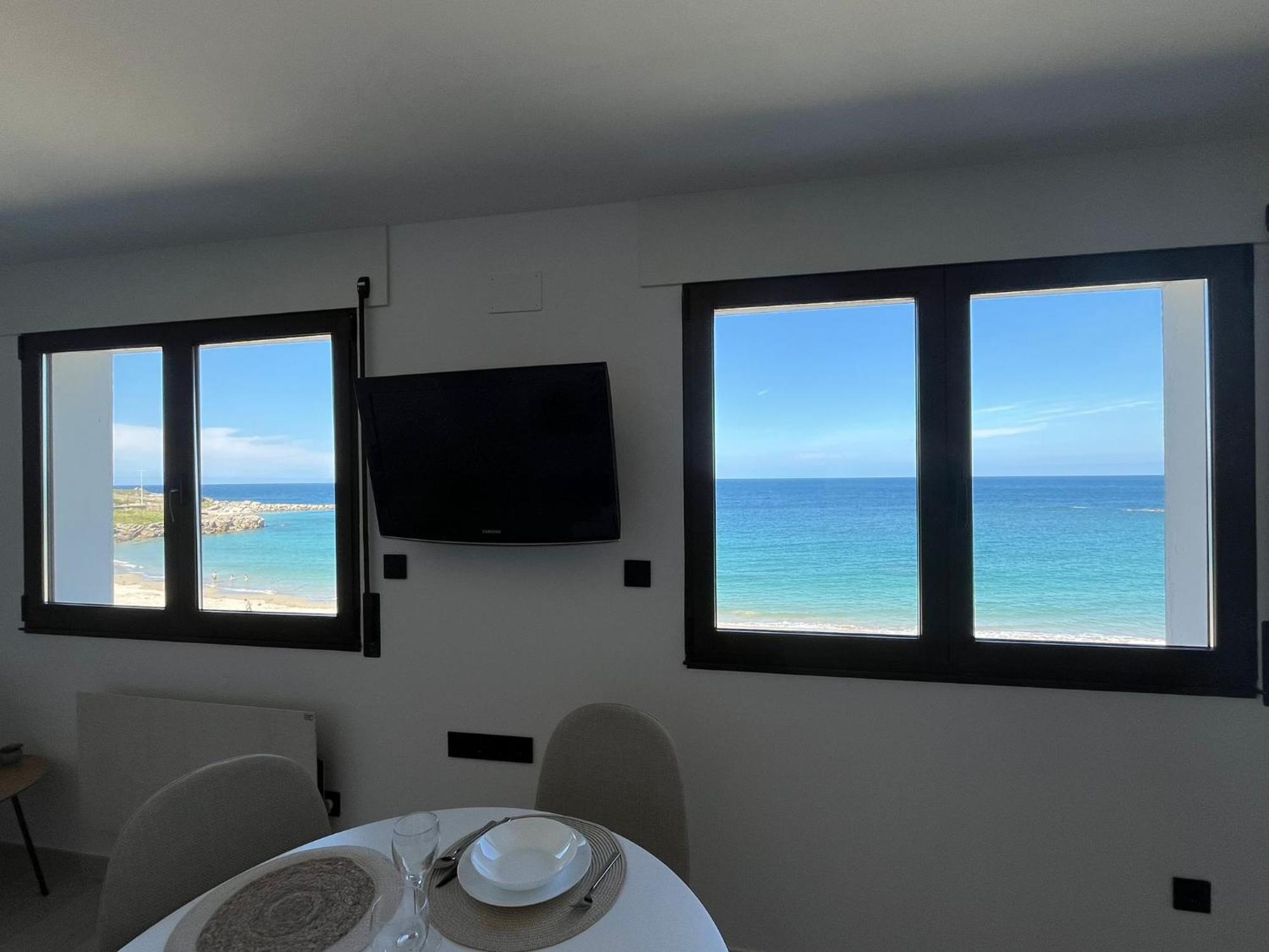 Apartamento Burela Paloma Playa Kültér fotó
