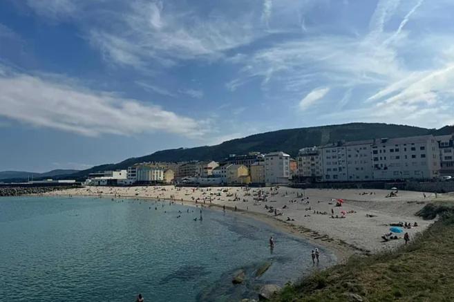 Apartamento Burela Paloma Playa Kültér fotó